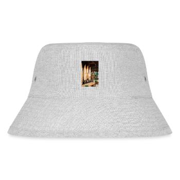 Brandung - Stanley/Stella recycelter Bucket Hat - Grau meliert - Vorne