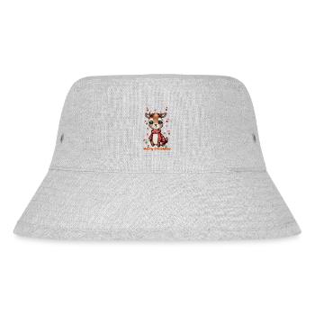 marry christmas - Stanley/Stella Recycled Bucket Hat - heather grey - Front