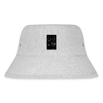 Wine glasses - Stanley/Stella Recycled Bucket Hat - heather grey - Front