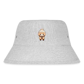 Alpaga Animal bébé Lama bande dessinée hiver - Bob recyclé Stanley/Stella - gris chiné - Devant