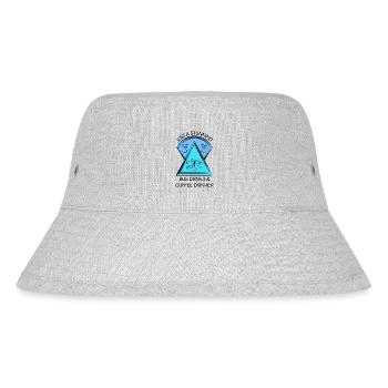 Bus Busfahrer Schulbus Autobus Busfahrerin Kaffee - Stanley/Stella recycelter Bucket Hat - Grau meliert - Vorne