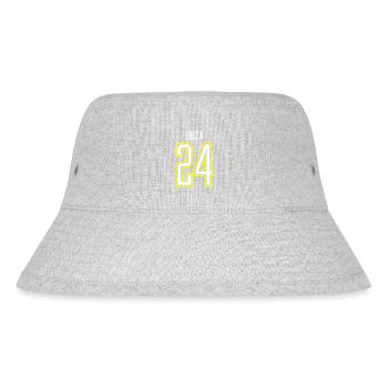 Ibiza 24 Urlaub 2024 - Stanley/Stella recycelter Bucket Hat - Grau meliert - Vorne