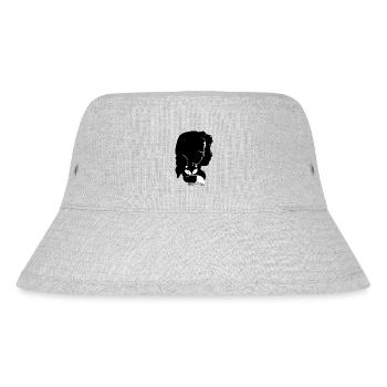 OmaOpaFox - Logo - Stanley/Stella recycelter Bucket Hat - Grau meliert - Vorne
