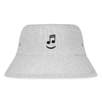Notes de musique - Notes de musique Rire - Bob recyclé Stanley/Stella - gris chiné - Devant