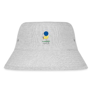 By continually trying... (English version) - Stanley/Stella Recycled Bucket Hat - heather grey - Front