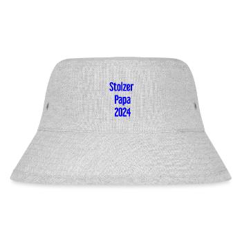 Proud Dad 2024 – for new fathers - Stanley/Stella Recycled Bucket Hat - heather grey - Front