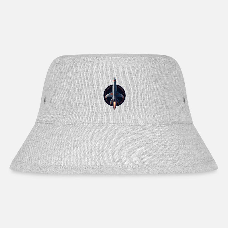 Fusée spatiale - Bob recyclé Stanley/Stella - gris chiné