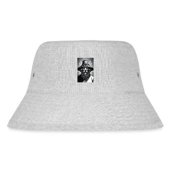 The Watchful Hound - Stanley/Stella Recycled Bucket Hat - heather grey - Front