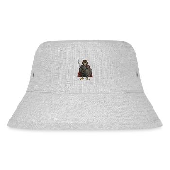 Jeanne d'Arc - Stanley/Stella recycelter Bucket Hat - Grau meliert - Vorne