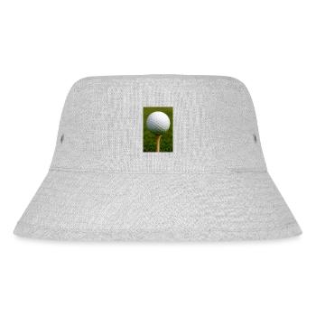 Sport - Golf Ball - Stanley/Stella Recycled Bucket Hat - heather grey - Front