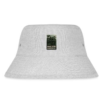 Make Punk D*Angerous - Stanley/Stella Recycled Bucket Hat - heather grey - Front