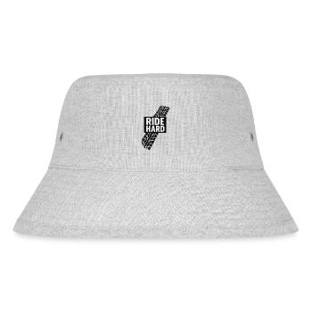 Ride Hard Tire Strip Graphic - Stanley/Stella Recycled Bucket Hat - heather grey - Front