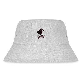 Warm Daddy - Stanley/Stella Recycled Bucket Hat - heather grey - Front