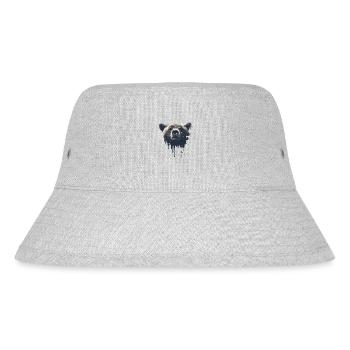 Grizzly - Stanley/Stella recycelter Bucket Hat - Grau meliert - Vorne