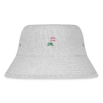 Papas Stolz Traktor - Stanley/Stella recycelter Bucket Hat - Grau meliert - Vorne