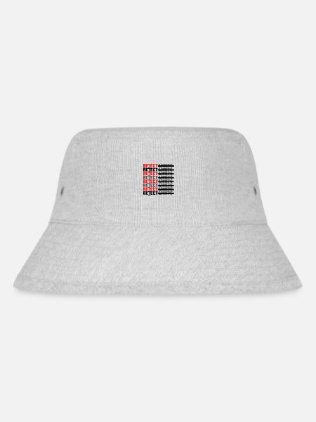 Reject Limits - Stanley/Stella Recycled Bucket Hat - heather grey