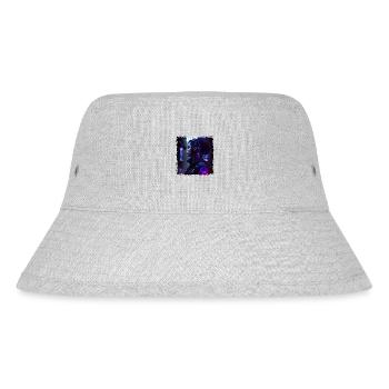 Sci-Fi Cyber Soldier Connected to Network - Stanley/Stella Recycled Bucket Hat - heather grey - Front