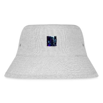 Female cyborg in a possible neon future - Stanley/Stella Recycled Bucket Hat - heather grey - Front