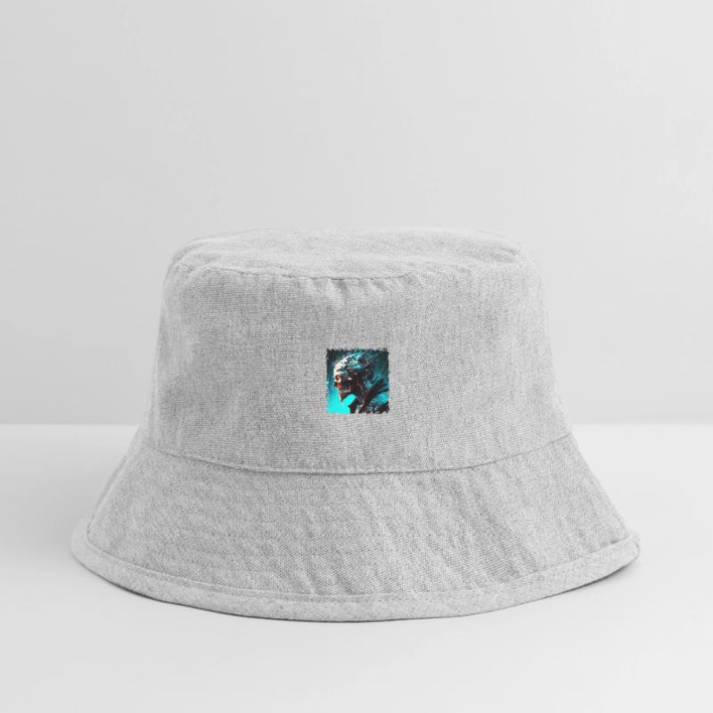Cyborg oder Monster als Cyber Android der Zukunft Stanley/Stella recycelter Bucket Hat