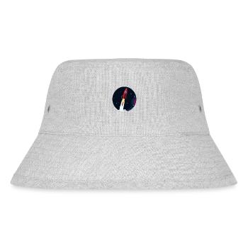 Rocket Go - Stanley/Stella Recycled Bucket Hat - heather grey - Front