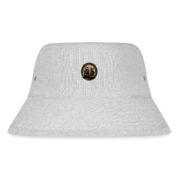 Baka Racoon 8 - Stanley/Stella Recycled Bucket Hat - heather grey - Front
