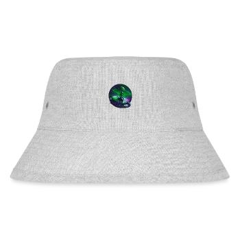 Galactic Ufo Surfer - Stanley/Stella Recycled Bucket Hat - heather grey - Front