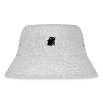 Crow - Stanley/Stella Recycled Bucket Hat - heather grey - Front