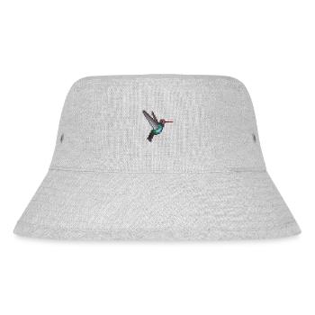 Vogel - Stanley/Stella recycelter Bucket Hat - Grau meliert - Vorne
