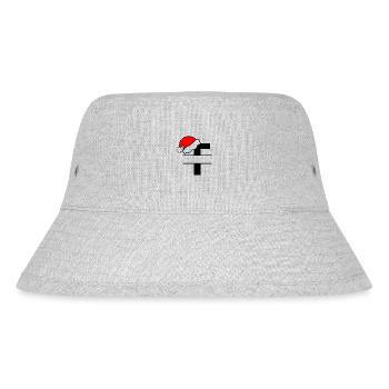 Christmas Alphabet Letter T to Personalise - Stanley/Stella Recycled Bucket Hat - heather grey - Front