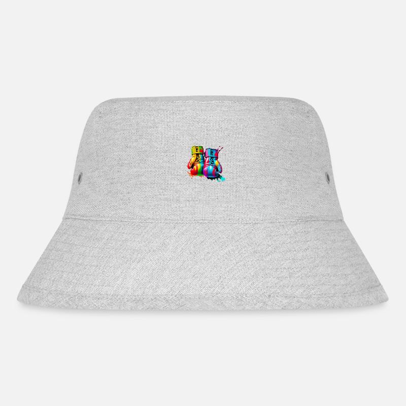 Boxen - Stanley/Stella recycelter Bucket Hat - Grau meliert
