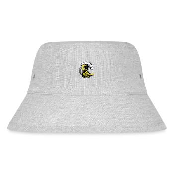 The Great Beer Wave Beer Source Frothy Beauty - Stanley/Stella Recycled Bucket Hat - heather grey - Front