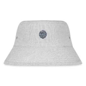 familie musik vater genre elternschaft audio band - Stanley/Stella recycelter Bucket Hat - Grau meliert - Vorne
