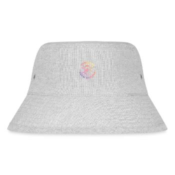 Schaf Apres Ski Team Spruch Bunt - Stanley/Stella recycelter Bucket Hat - Grau meliert - Vorne