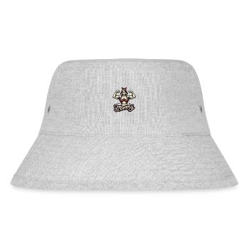 Muscle Mommy - Stanley/Stella Recycled Bucket Hat - heather grey - Front
