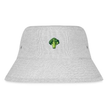Bubatz - Legalize it - Brokkoli - Stanley/Stella recycelter Bucket Hat - Grau meliert - Vorne