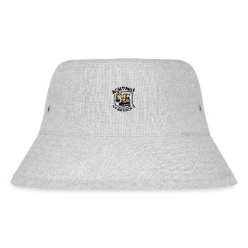 Ich bin schon 2 - Bagger - Stanley/Stella recycelter Bucket Hat - Grau meliert - Vorne