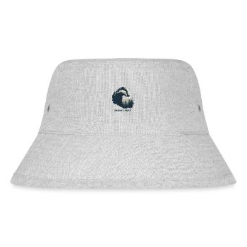 Preserve & Protect Dachs Wald Natur Wildnis Tier - Stanley/Stella recycelter Bucket Hat - Grau meliert - Vorne