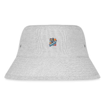 Roofer icon - Stanley/Stella Recycled Bucket Hat - heather grey - Front