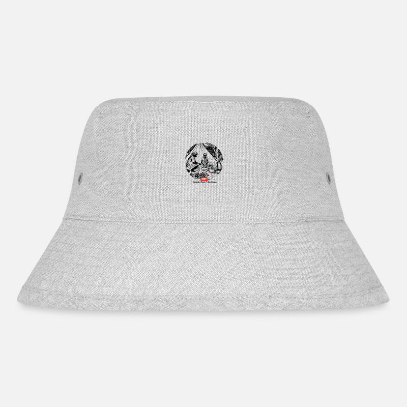 LGBT 49 - Stanley/Stella recycelter Bucket Hat - Grau meliert