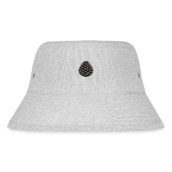 Pine cone - Stanley/Stella Recycled Bucket Hat - heather grey - Front