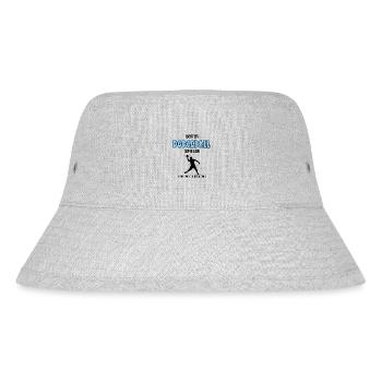Dodgeball Spieler Bester Dodgeballer Geburtstag - Stanley/Stella recycelter Bucket Hat - Grau meliert - Vorne