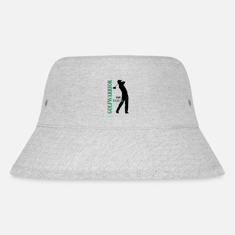 Golf - Stanley/Stella recycelter Bucket Hat - Grau meliert