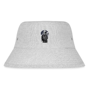 ASTRONAUT REBELL - Lustiges Astronauten Geschenk - Stanley/Stella recycelter Bucket Hat - Grau meliert - Vorne