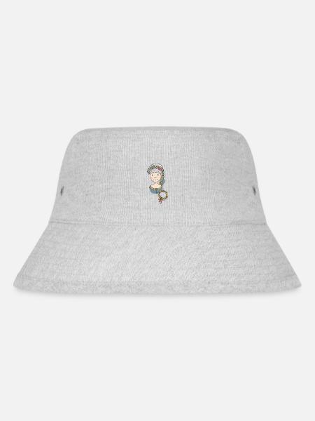 Mittelalter Magd - Stanley/Stella recycelter Bucket Hat - Grau meliert