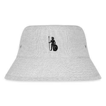MARS GOTT - Stanley/Stella recycelter Bucket Hat - Grau meliert - Vorne