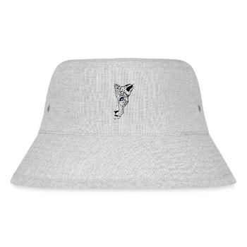 Snow leopard - Stanley/Stella Recycled Bucket Hat - heather grey - Front
