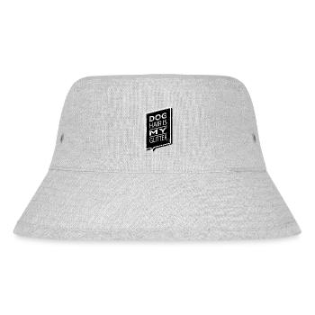 dog paw funny statement beagle for men present - Stanley/Stella recycelter Bucket Hat - Grau meliert - Vorne
