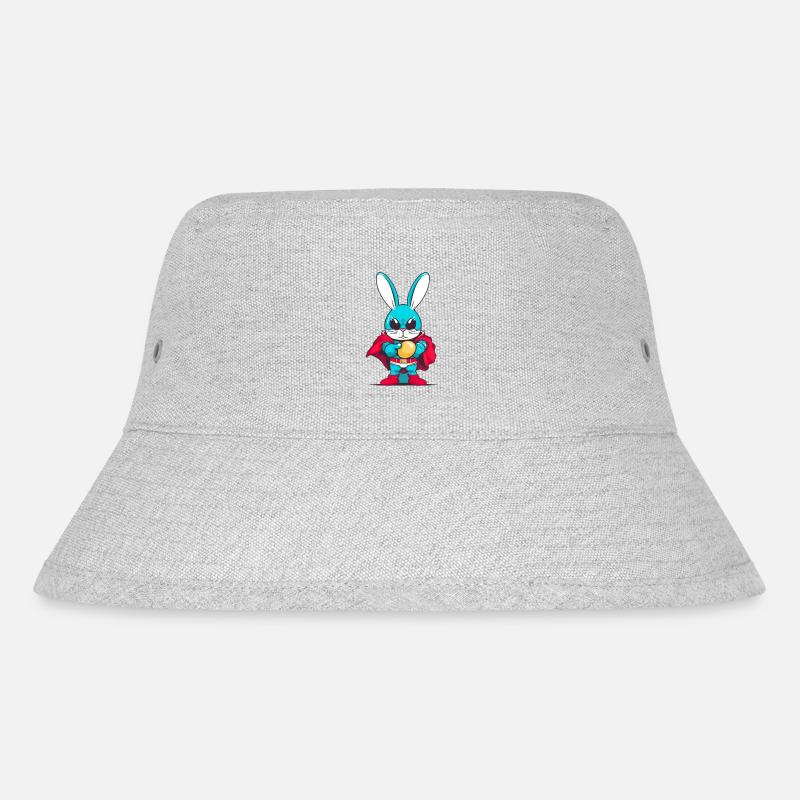 Lapin de Pâques super hero - Bob recyclé Stanley/Stella - gris chiné