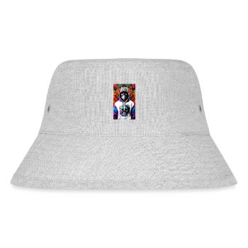ARTWORK Hoodie Skull - Stanley/Stella Recycled Bucket Hat - heather grey - Front