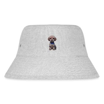 Propriétaire de chien Caniche Chien amour Caniche chiot Chien chiot - Bob recyclé Stanley/Stella - gris chiné - Devant